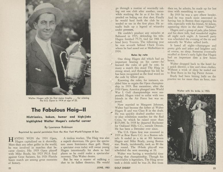 The Fabulous Haig—II