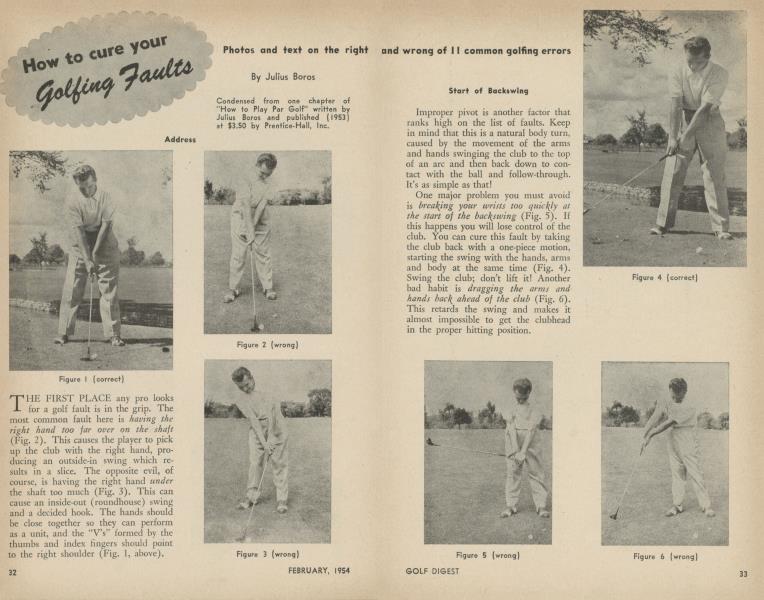 How to cure your Golfing Faults
