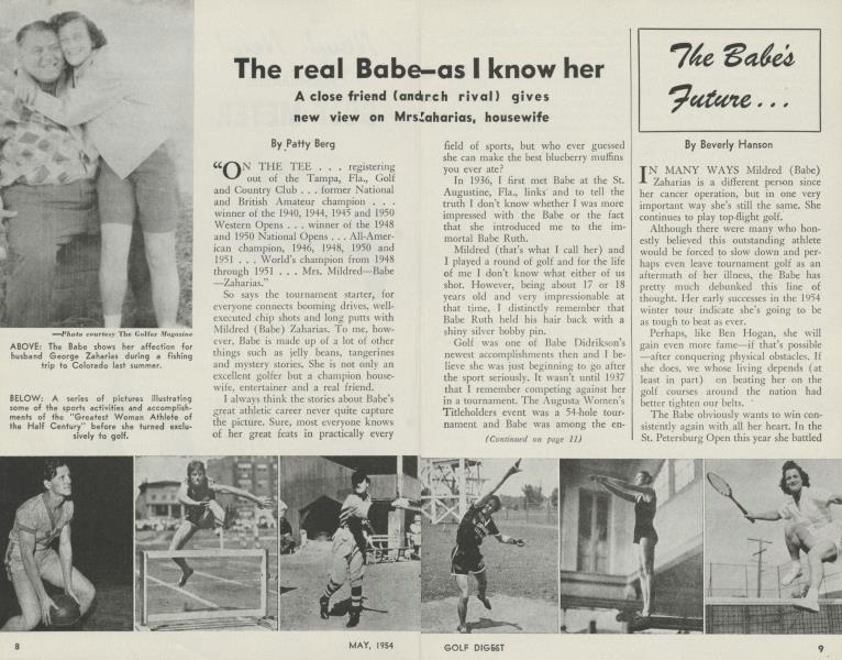 The real Babe—as I know her