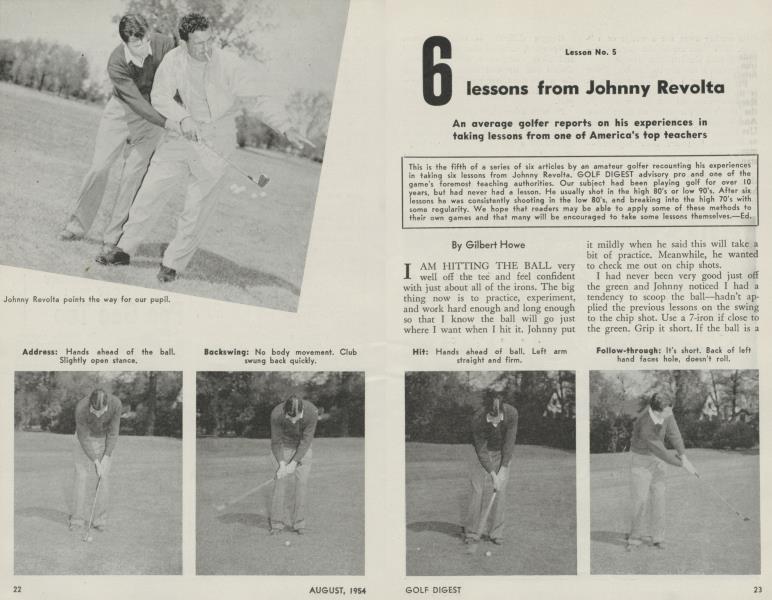 Lesson No. 5 6 lessons from Johnny Revolta