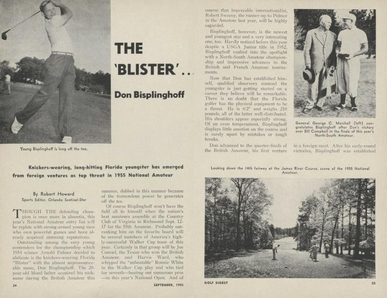 THE 'BLISTER'... Don Bisplinghoff