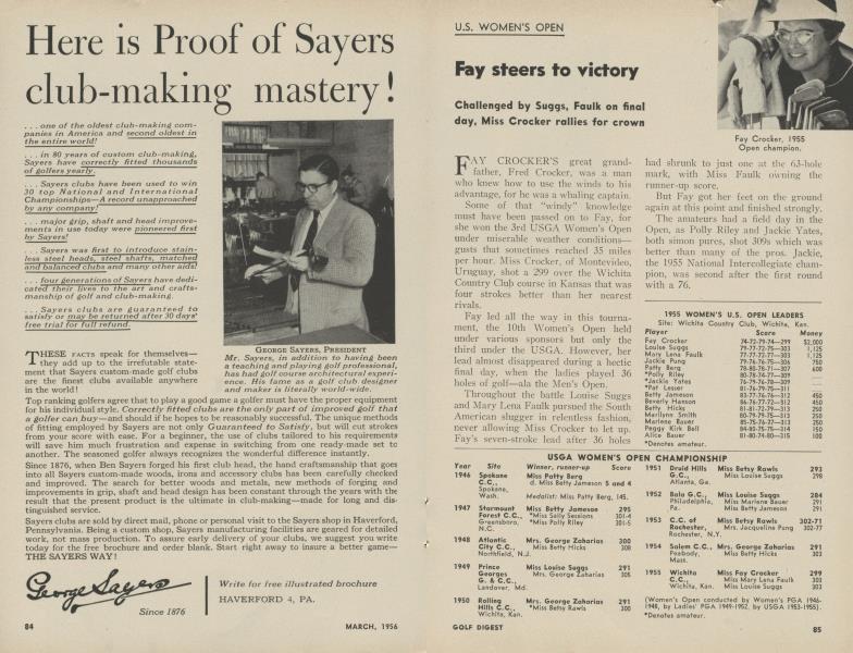 Fay steers to victory