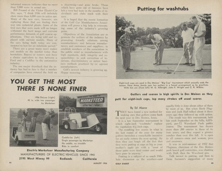 Putting for washtubs
