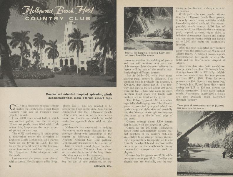Hollywood Beach Hotel COUNTRY CLUB
