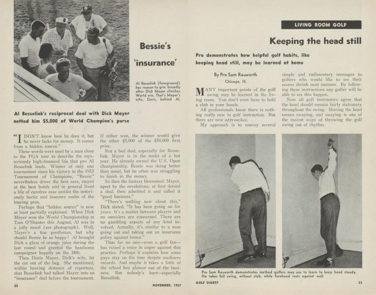 Bessie's 'insurance'