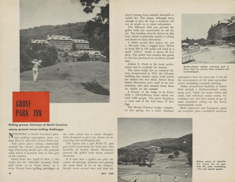GROVE PARK INN