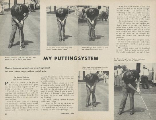MY PUTTING SYSTEM