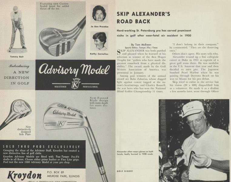 SKIP ALEXANDER'S ROAD BACK