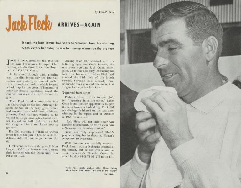 Jack Fleck ARRIVES—AGAIN