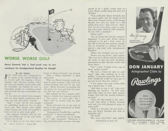 WORSE, WORSE GOLF