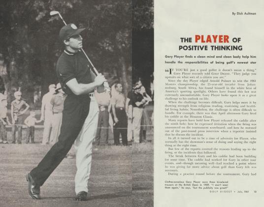 THE PLAYER OF POSITIVE THINKING