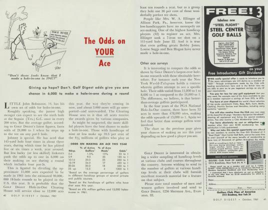 The Odds on YOUR Ace