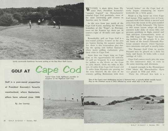 GOLF AT Cape Cod