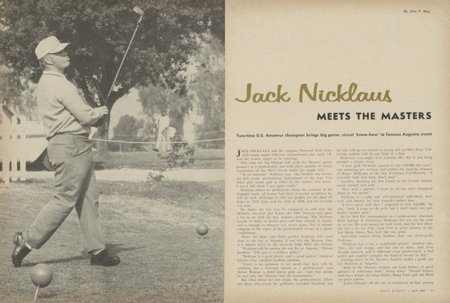 Jack Nicklaus MEETS THE MASTERS