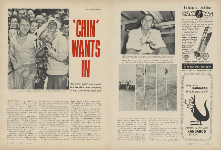'Chin' Wants In