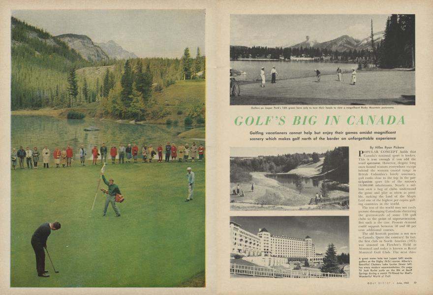 Golf's Big in Canada