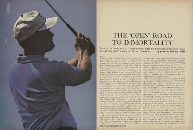 THE ‘OPEN’ ROAD TO IMMORTALITY