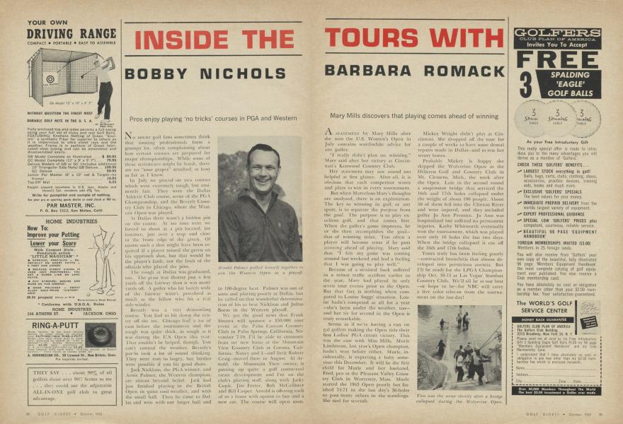 INSIDE THE TOURS WITH: BARBARA ROMACK