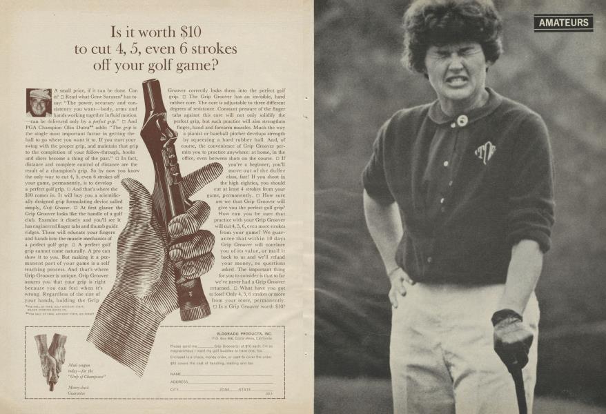 GOLF IS A PERCENTAGE GAME