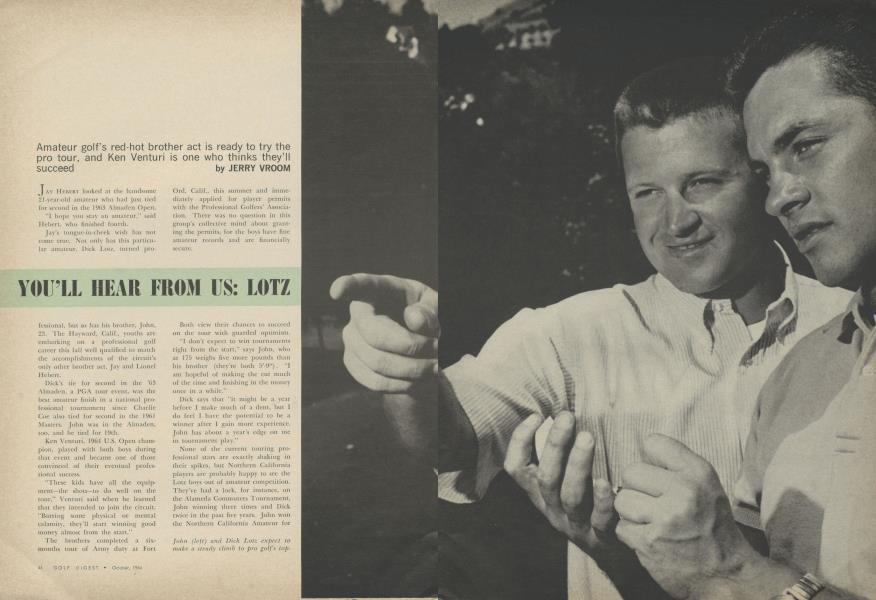 YOU’LL HEAR FROM US: LOTZ