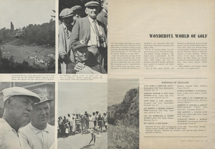 WONDERFUL WORLD OF GOLF