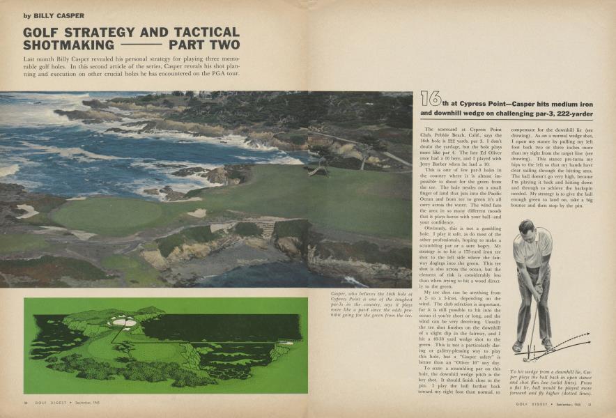 GOLF STRATEGY AND TACTICAL SHOTMAKING - PART TWO