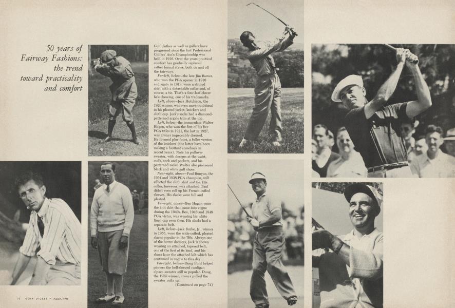 50 years of Fairway Fashions: the trend toward practicality and comfort