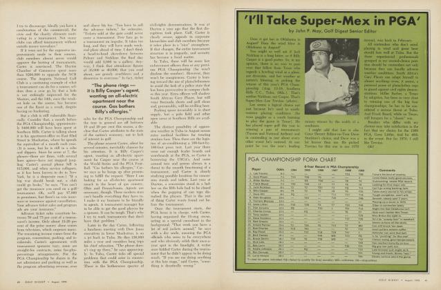 'I'll take Super-Mex in PGA'
