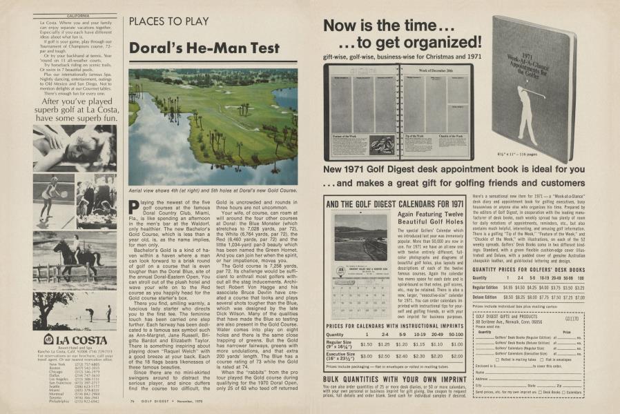 Doral’s he-man test