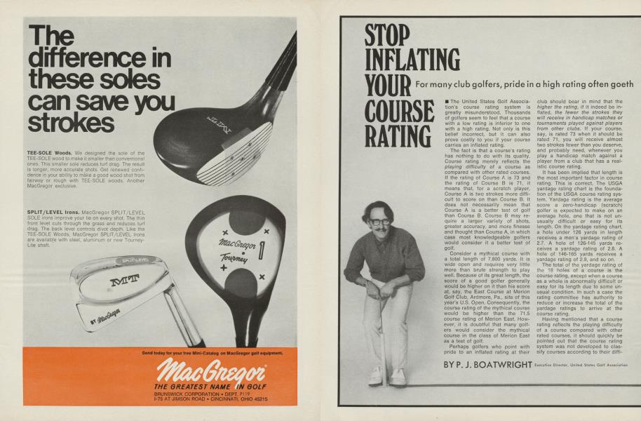 Stop inflating your course rating