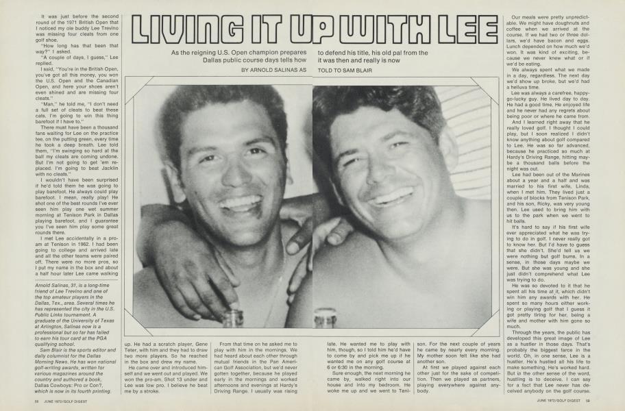 Living it up with Lee