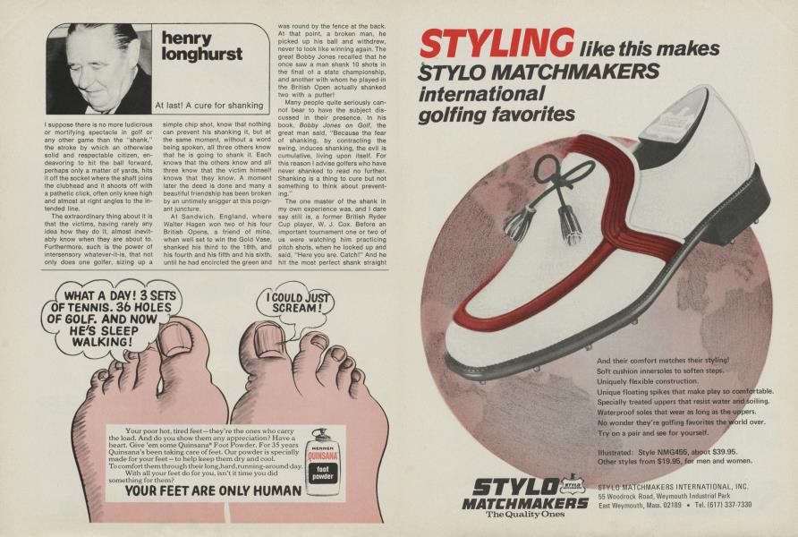 At last! A cure for shanking