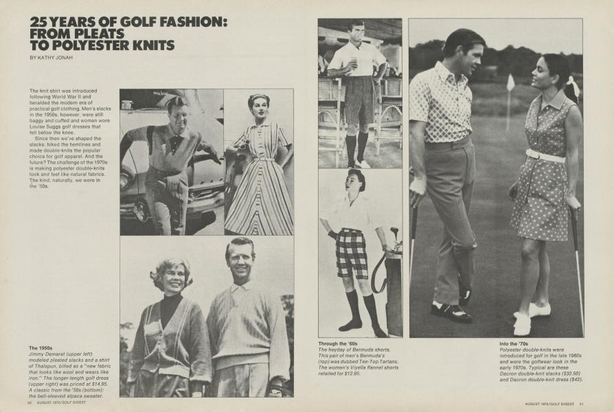 25 Years of Golf Fashion: From Pleats to Polyester Knits
