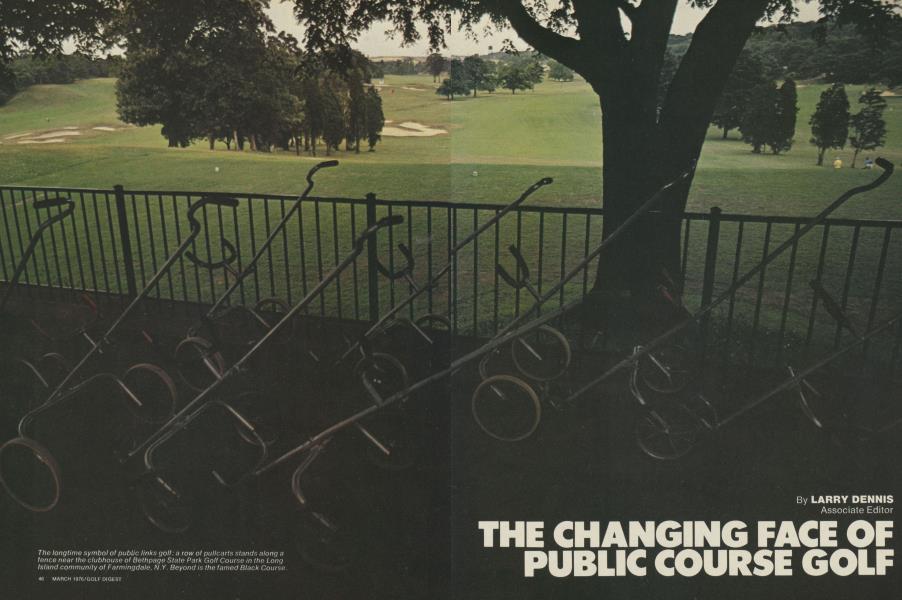 THE CHANGING FACE OF PUBLIC COURSE GOLF