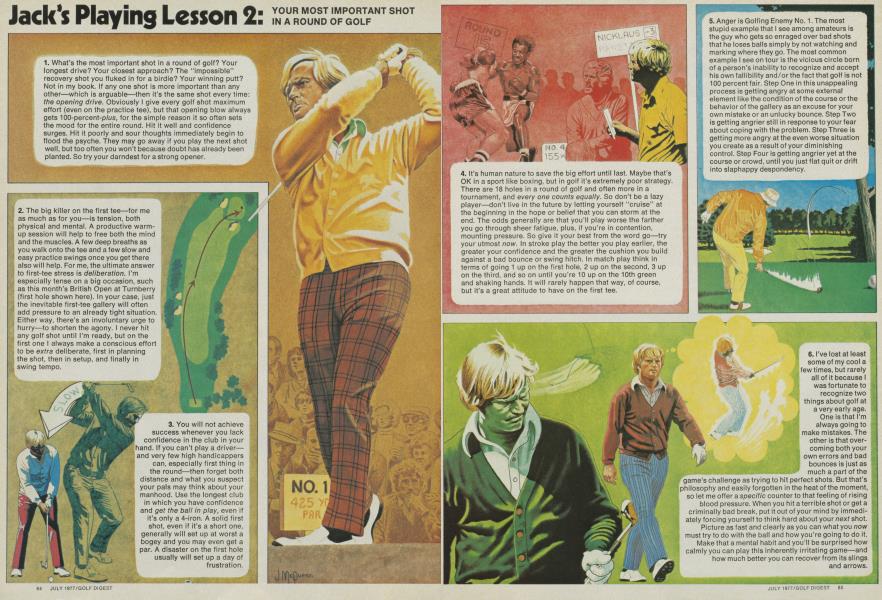 Jack's Playing Lesson 2: Your most important shot in a round of golf