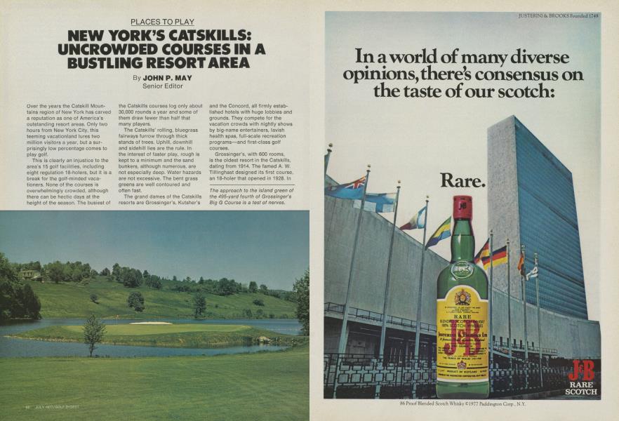 NEW YORK’S CATSKILLS: UNCROWDED COURSES IN A BUSTLING RESORT AREA