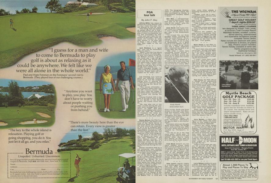 PGA Tour talk