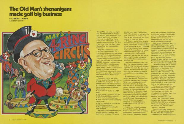 The Old Man's shenanigans made golf big business