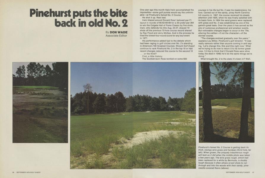 Pinehurst puts the bite back in old No. 2