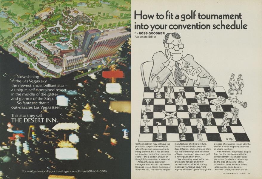 How to fit a golf tournament into your convention schedule