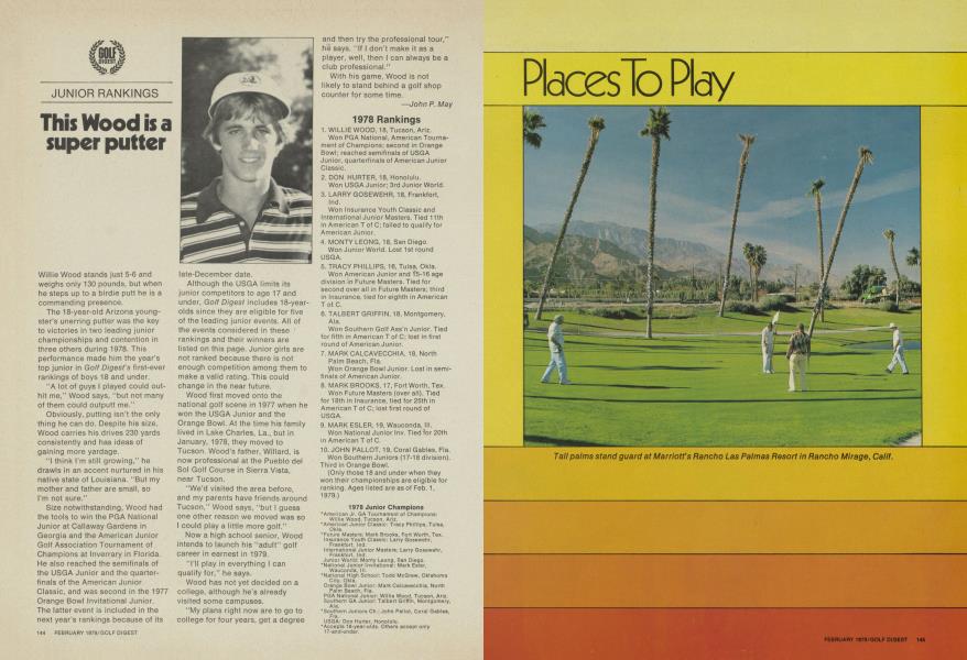 Golf Digests annual directory of courses you can play