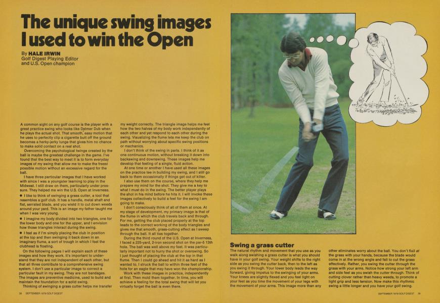 The unique swing images I used to win the Open