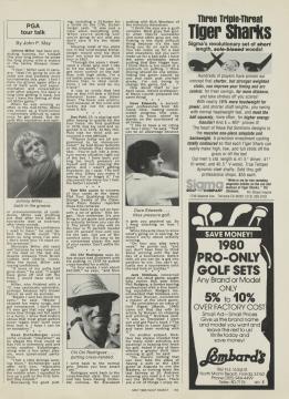 PGA tour talk, Page: 155 - MAY 1980 | Golf Digest