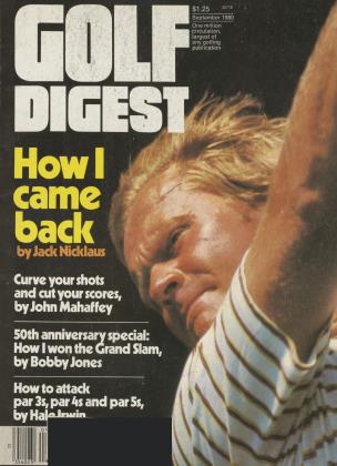 SEPTEMBER 1980 | Golf Digest