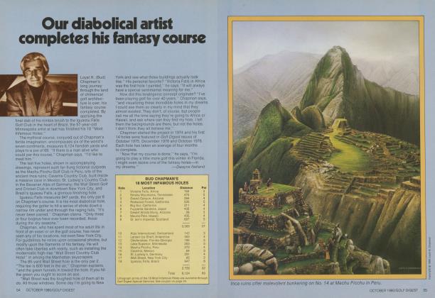 Our diabolical artist completes his fantasy course