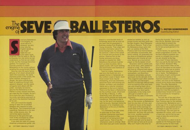 The enigma of SEVE BALLESTEROS