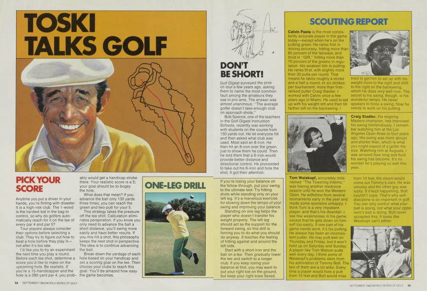 Toski Talks Golf