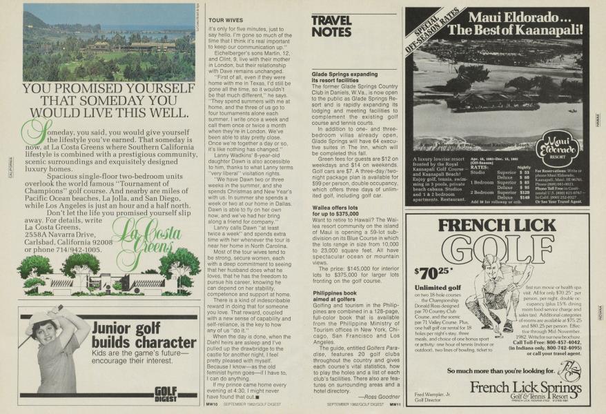 TRAVEL NOTES