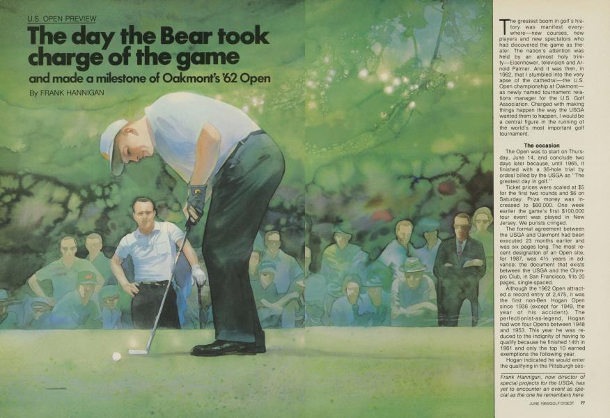The day the Bear took charge of the game and made a milestone of Oakmont’s ’62 Open