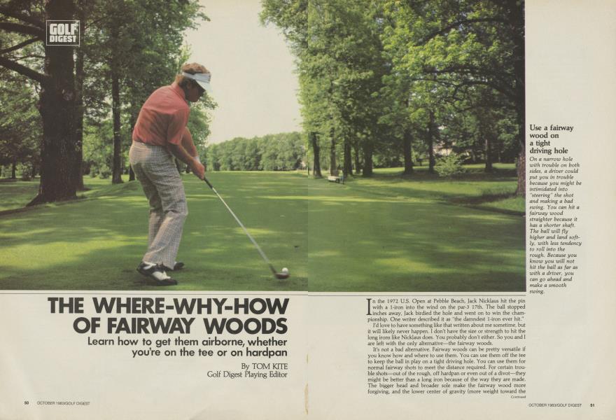 THE WHERE-WHY-HOW OF FAIRWAY WOODS
